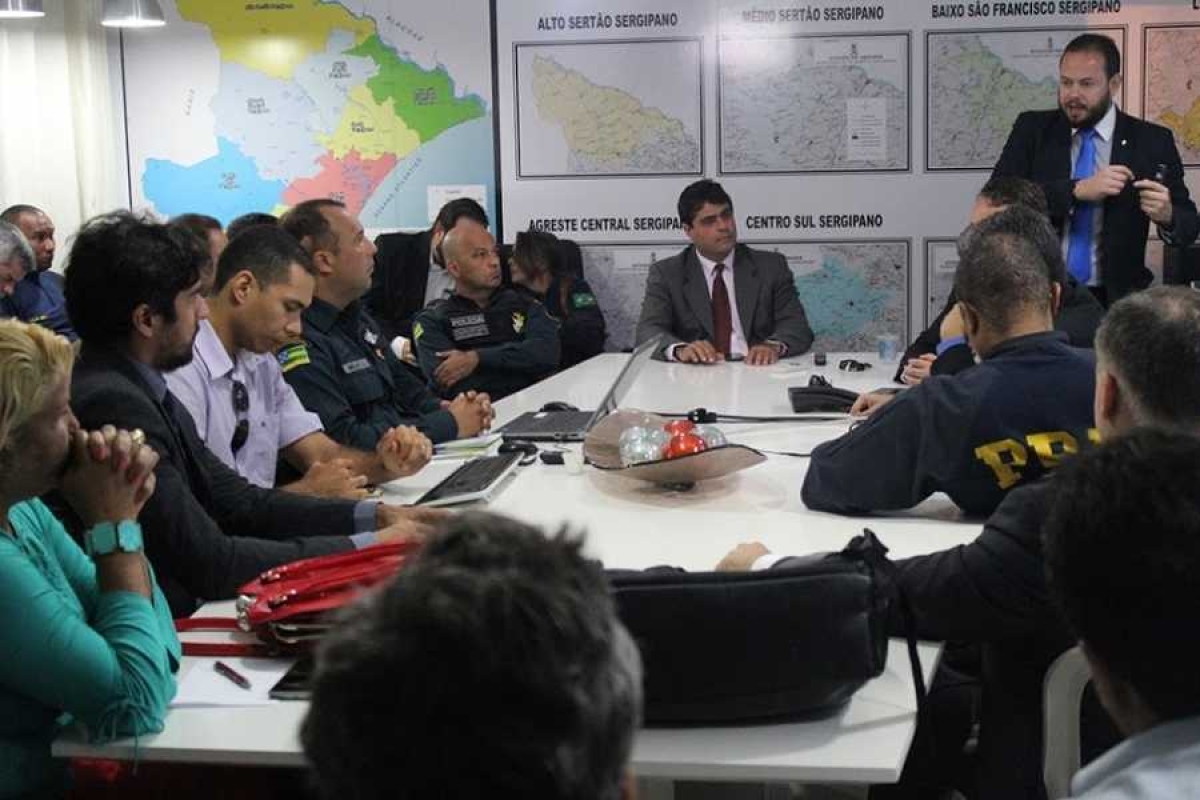 Plano Nacional de Segurança em Aracaju começa a ser construído (Imagem: SSP/SE)