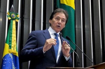 Eunício Oliveira é eleito o novo presidente do Senado (Imagem: Waldemir Barreto/Agência Senado)