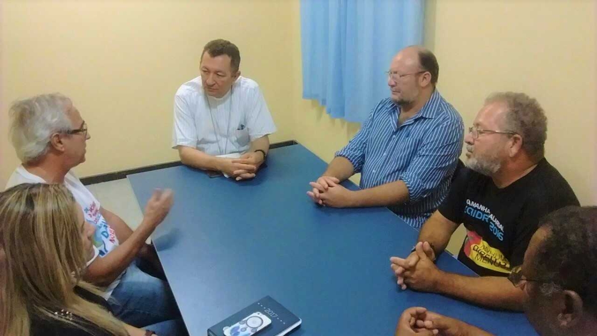 Diretoria do Sindisan dialoga com vários setores sociais (Foto: Sindisan)