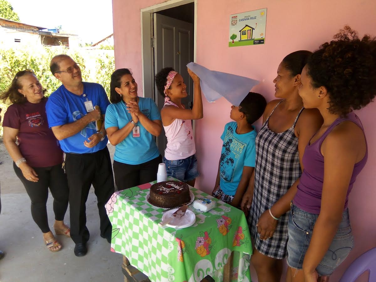 Casinha Feliz: Em 2017, mais oito casas serão reformadas pela Avosos (Foto: Avosos)