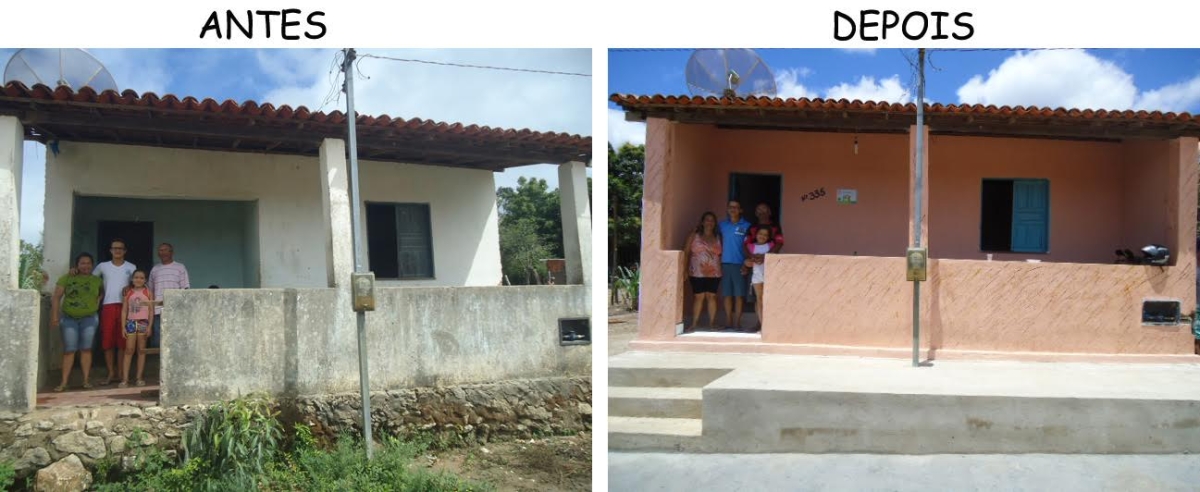 Casinha Feliz: Em 2017, mais oito casas serão reformadas pela Avosos (Foto: Avosos)