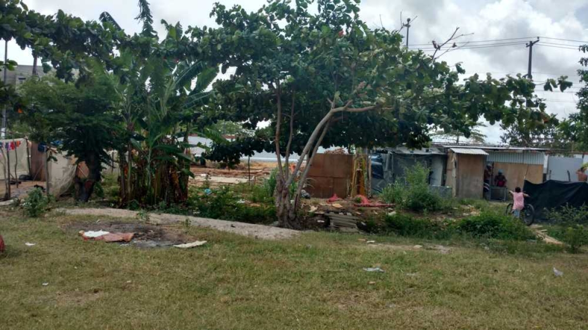 Local abriga 46 famílias que não têm para onde ir (Imagem: DPE/SE)