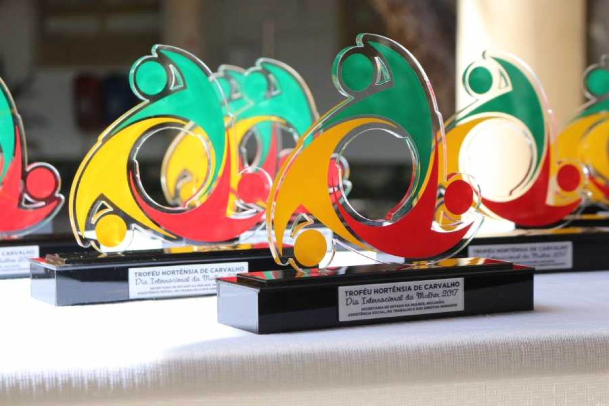 Troféu Hortensia de Carvalho (Foto: Seidh/SE)