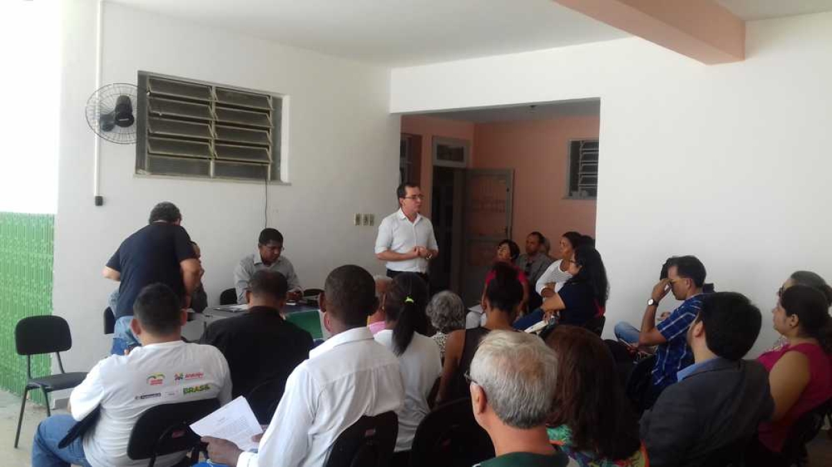 Secretário de Saúde de Aracaju vai ao Conselho de Saúde e fala sobre greve dos médicos (Foto: Assessoria SMS/Aracaju)