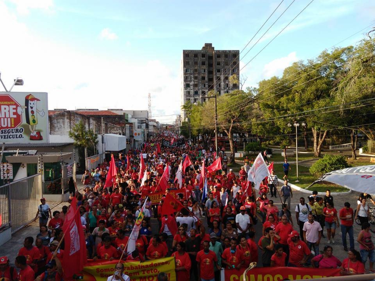 "Quem tira direito do trabalhador não merece trégua", diz presidente da CUT (Imagem: Iracema Corso)