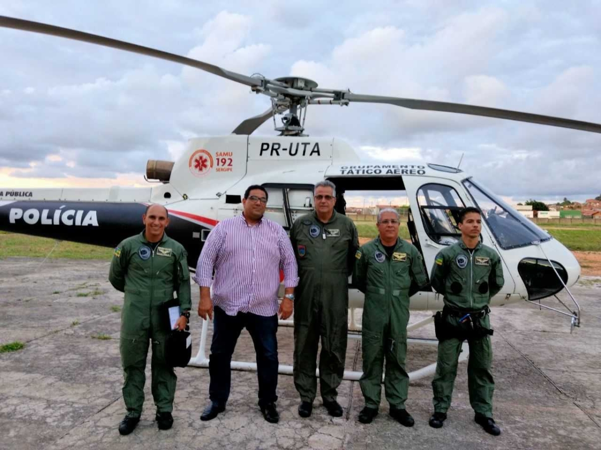 Samu ampliará parceria com Grupamento Tático Aéreo (Foto: SES/SE)