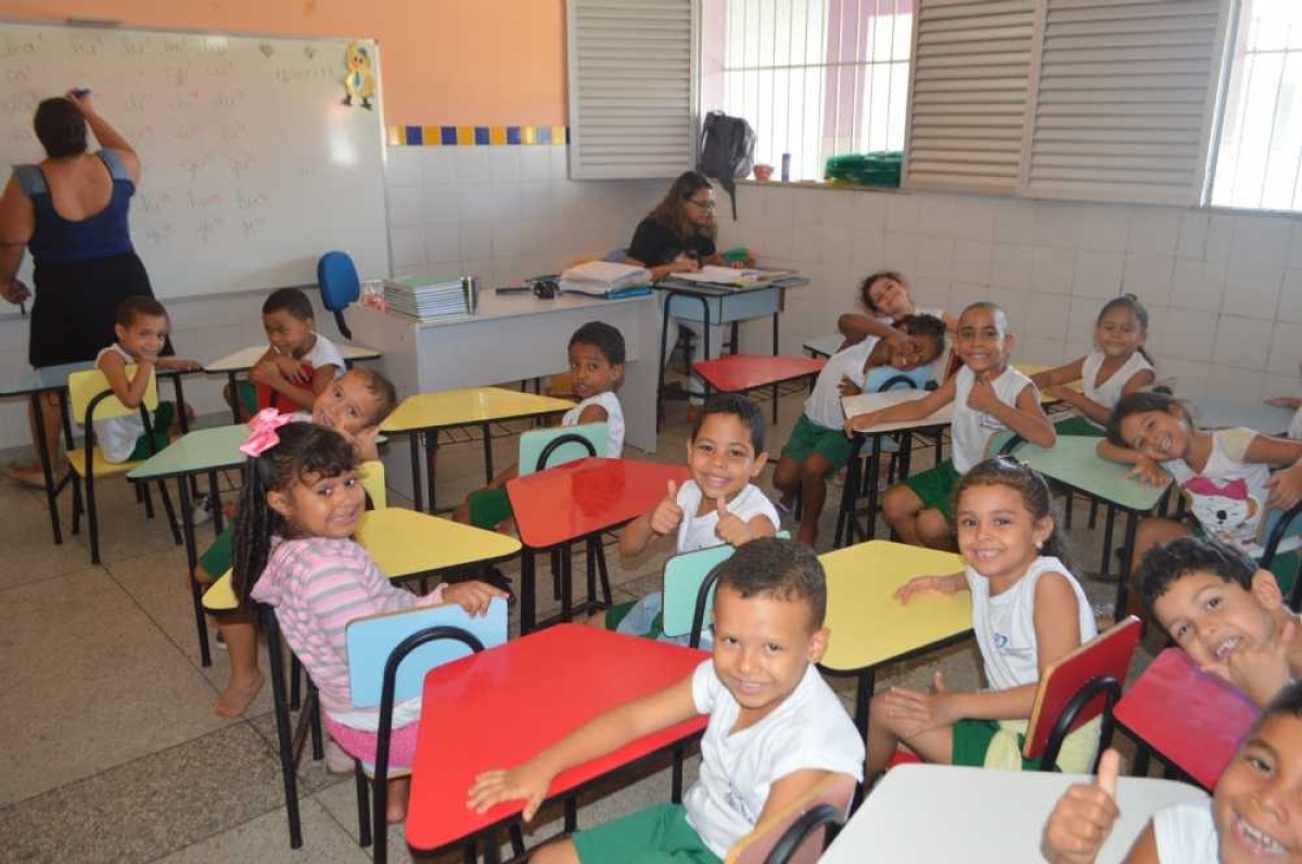 Casa Maternal Amélia Leite funciona como Pré-escola (Foto: Portal Infonet)