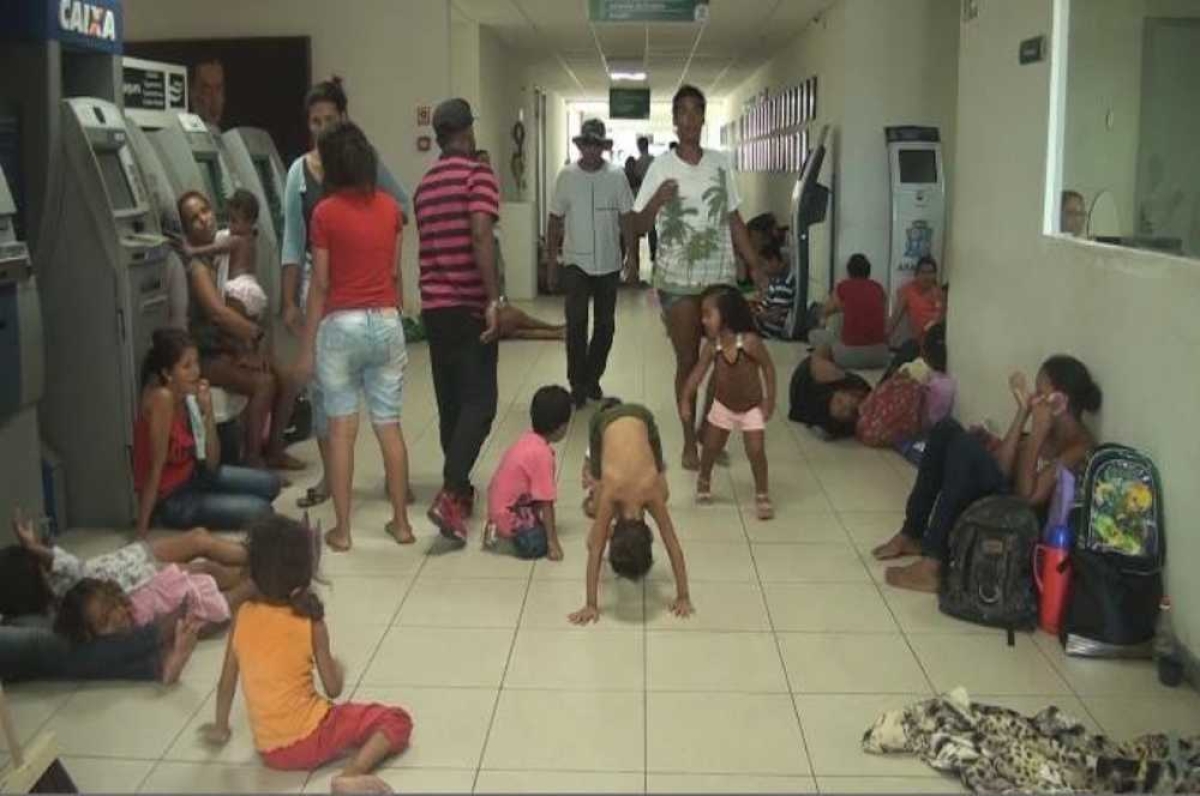 Presença de crianças é grande nos corredores da sede (Foto: Portal Infonet) 