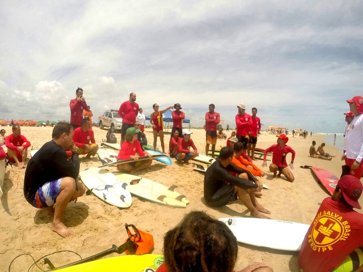 Bombeiros de Sergipe preparam 2ª Edição do "Surf-Salva" (Foto: CBM/SE)