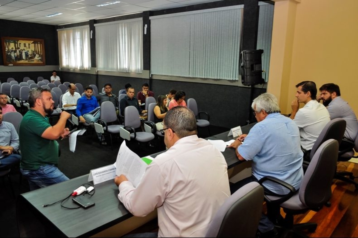 A reunião foi realizada no auditório da SES/SE (Foto: Arquivo SES/SE)