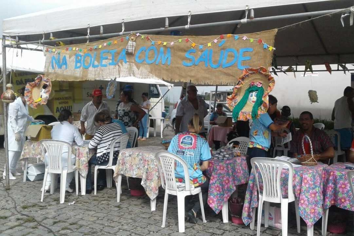 Secretaria de Estado da Saúde de Sergipe realiza testes rápidos em Festa dos Caminhoneiros (Imagem: SES/SE)