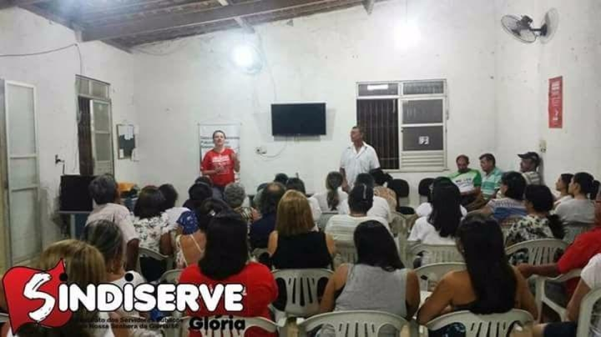 Prefeitura de Glória atende Sindiserve e volta a pagar insalubridade a servidores da Saúde (Foto: Assessoria Sindiserve/Glória)