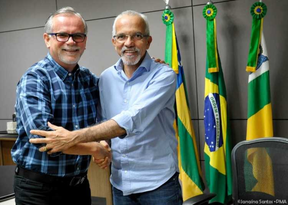Prefeito de Aracaju anuncia Jorge Santana como secretário de Desenvolvimento Econômico, Ciência e Turismo (Foto: Janaína Santos/PMA)