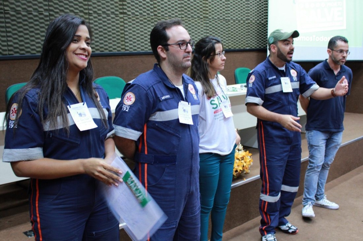 Samu 192 Sergipe dá continuidade ao curso de primeiros socorros na Funesa (Foto: SES/SE)