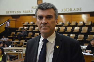 Garibalde Mendonça apresenta indicações ao Executivo na Alese (Foto: Jadílson Simões)