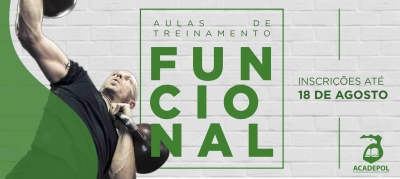 Acadepol abre inscrições para treinamento funcional gratuito voltado para profissionais da SSP (Arte: Acadepol)