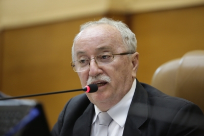 Pesidente da Assembleia Legislativa de Sergipe, deputado estadual Luciano Bispo (Foto: César de Oliveira)