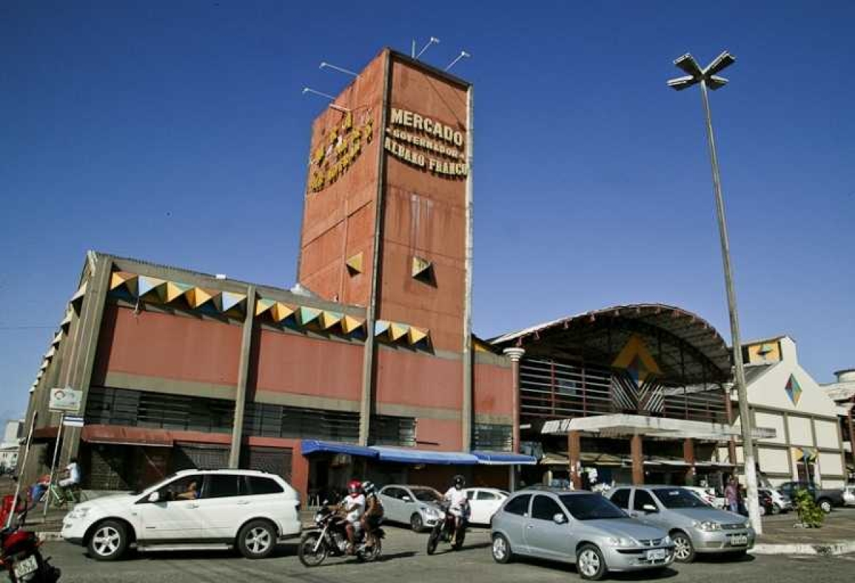 Mercado Albano Franco fecha na próxima segunda-feira para limpeza (Foto: Marcos Rodrigues/PMA)