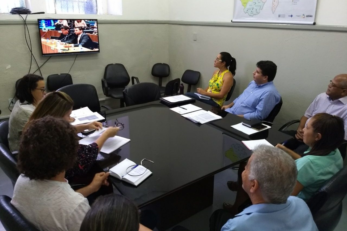 Gestores da Saúde conhecem novas propostas para a Atenção Básica (Foto: SES/SE)