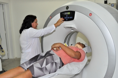 Em 17 dias, tomógrafo do Huse já realizou 836 exames (Foto: Ascom/SES)