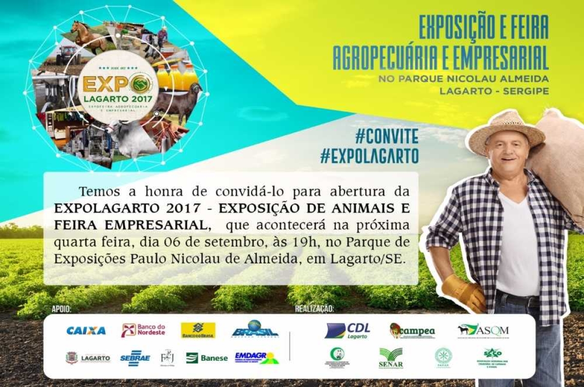 Exposição agropecuária e empresarial movimenta economia sergipana (Imagem: Prefeitura de Lagarto)