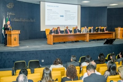 Rodrigo Janot fez um balanço dos quatro anos de gestão à frente da PGR e disse que atuou em busca de um futuro melhor para toda a sociedade brasileira (Foto: Leonardo Prado/Secom/MPF)