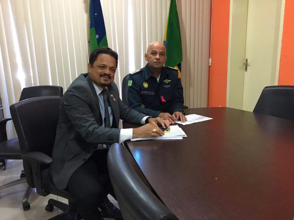 "�? preciso investir no policiamento preventivo e ostensivo", afirma Capitão Samuel (Foto: Site Capitão Samuel)