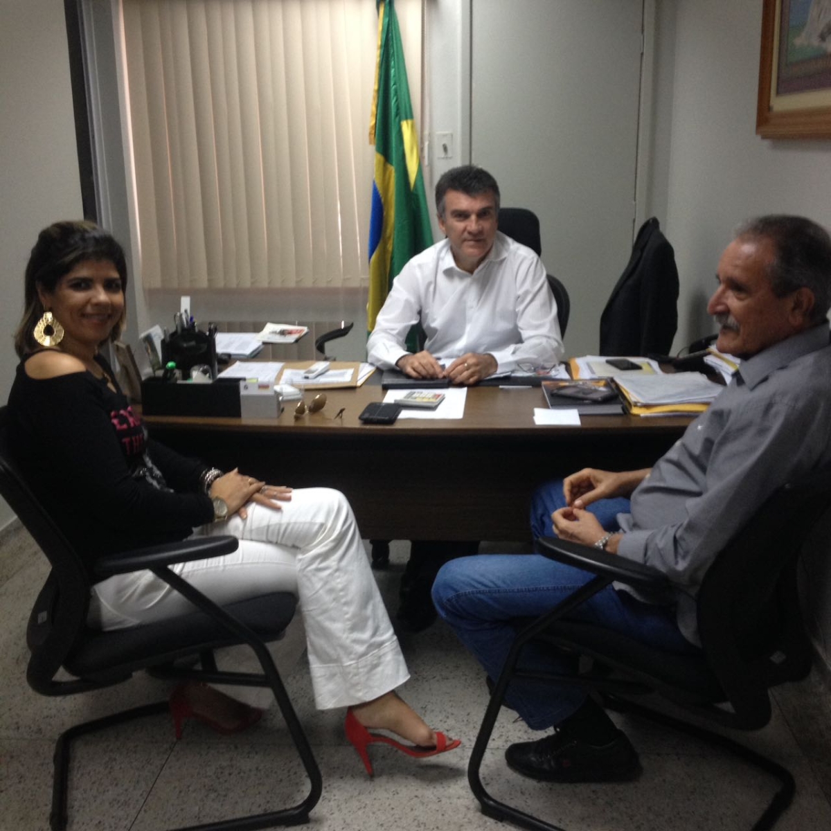 José Carlos Machado faz visita de cortesia ao deputado Garibalde Mendonça (Foto: Assessoria Garibalde Mendonça)