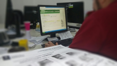 Papiloscopistas identificam miliciano foragido do RJ em Sergipe (Foto: SSP)