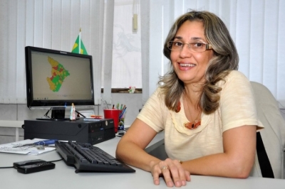 Sidney Sá, coordenadora do Núcleo de Endemias da Secretaria de Estado da Saúde (Foto: SES/SE)