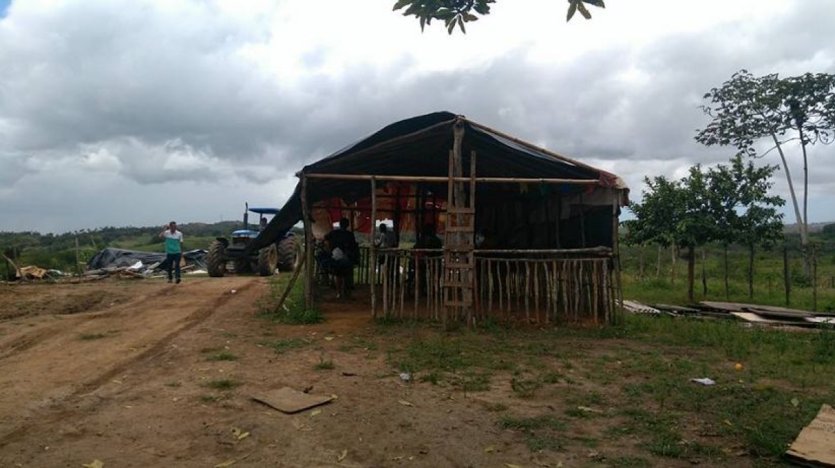 Polícia Militar cumpre mandado de reintegração de posse de maneira pacífica em São Cristóvão (Foto: SSP/SE)