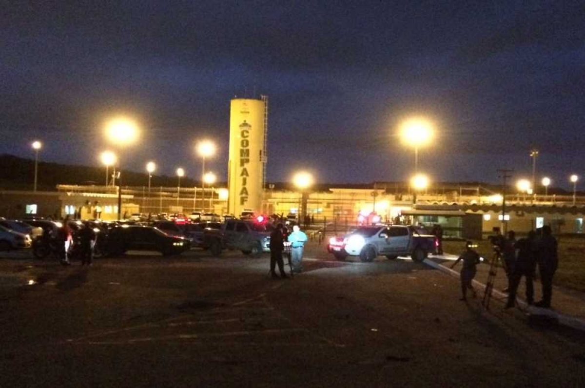 Rebelião ocorreu no Compajaf (Foto: Portal Infonet)