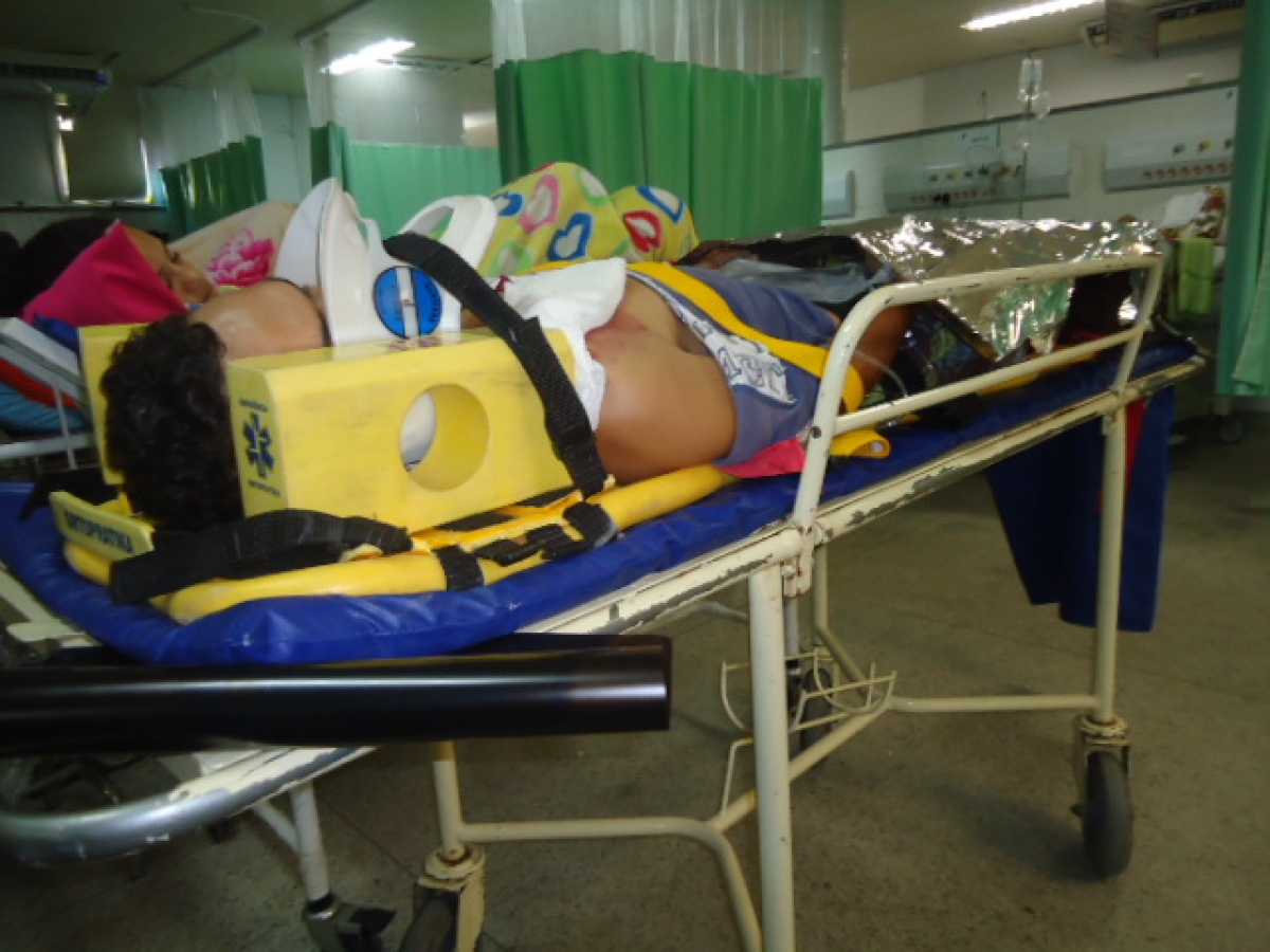 Trauma do Huse superlota e final de semana fecha com mais de 100 pacientes internados (Foto: SES/SE)