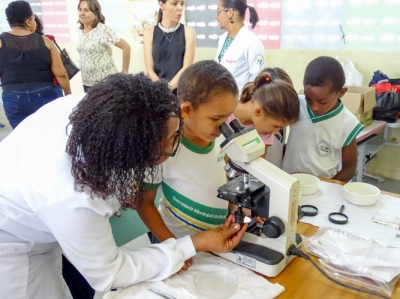 Técnicos da SES participam do segundo dia de mobilização contra o Aedes (Foto: Ascom/SES)