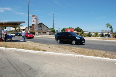  No momento do assalto, veículo passava próximo pelo Fórum Gumercindo Bessa (Foto ilustrativa: arquivo Portal Infonet)