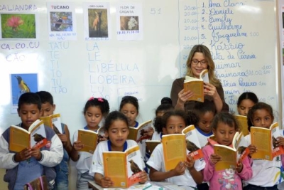 Índice de alunos com nível insuficiente de leitura em 2016 correspondia a 54,73%. Em 2014, o número estava em 56,17%, o que pode ser considerado uma estagnação na melhoria das taxas (Foto: Elza Fiuza/Agência Brasil)