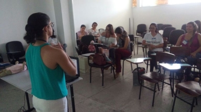 SES promove capacitação para estimulação precoce voltada para crianças com microcefalia (Foto: Ascom/SES)
