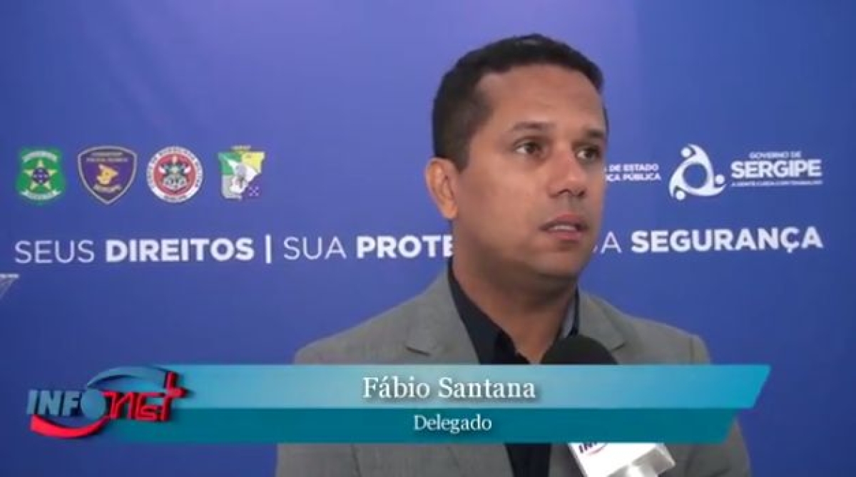Delegado Fábio Santana (Foto: Reprodução/Portal Infonet)