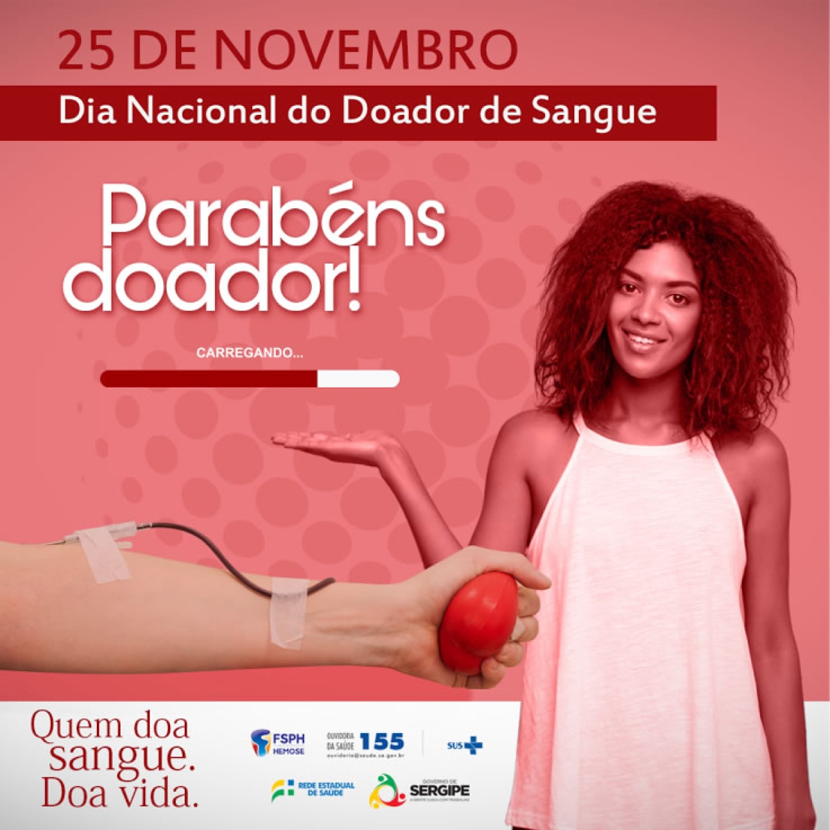 Hemose realiza Passeio Ciclístico no Dia Nacional do Doador de Sangue (Imagem: Divulgação)