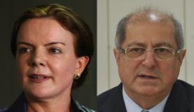 A senadora Gleisi Hoffmann e seu marido, o ex-ministro Paulo Bernardo são réus na Lava Jato (Foto: Arquivo/Agência Brasil)
