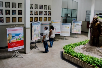 Mostra de Experiências no Controle do Aedes chega à sede da SES (Foto: Ascom/SES)