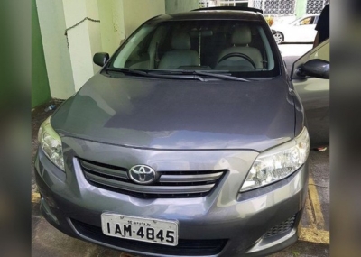 Polícia recupera na Grande Aracaju carro de vereador de Itabaiana tomado em assalto na semana passada (Foto: Portal Itnet)