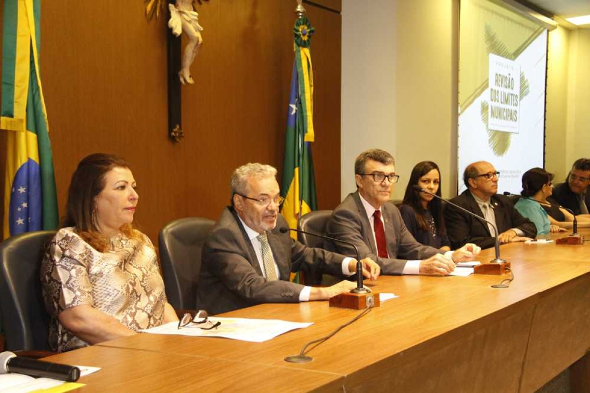 TCE/Sergipe recebe debate sobre revisão nos limites dos municípios sergipanos (Foto: TCE/SE)