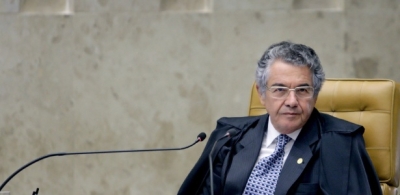 Ministro Marco Aurélio durante sessão do STF (Foto: Fellipe Sampaio/ Arquivo STF)