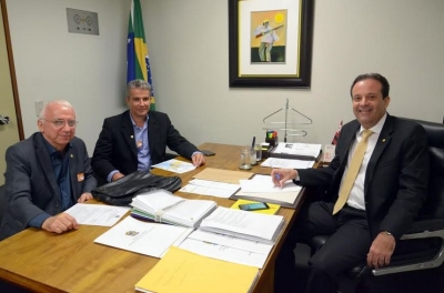 IFS pede ajuda de André Moura para concluir obras (Foto: Nefy Dias)