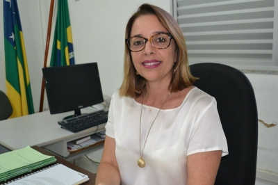 Superintendente do Lacen, Danuza Duarte (Foto: Ascom/SES)