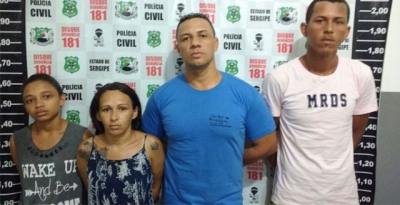 Polícia Civil prende quatro pessoas pelo crime de tráfico de drogas em Lagarto (Foto: LagartoComoEuVejo)