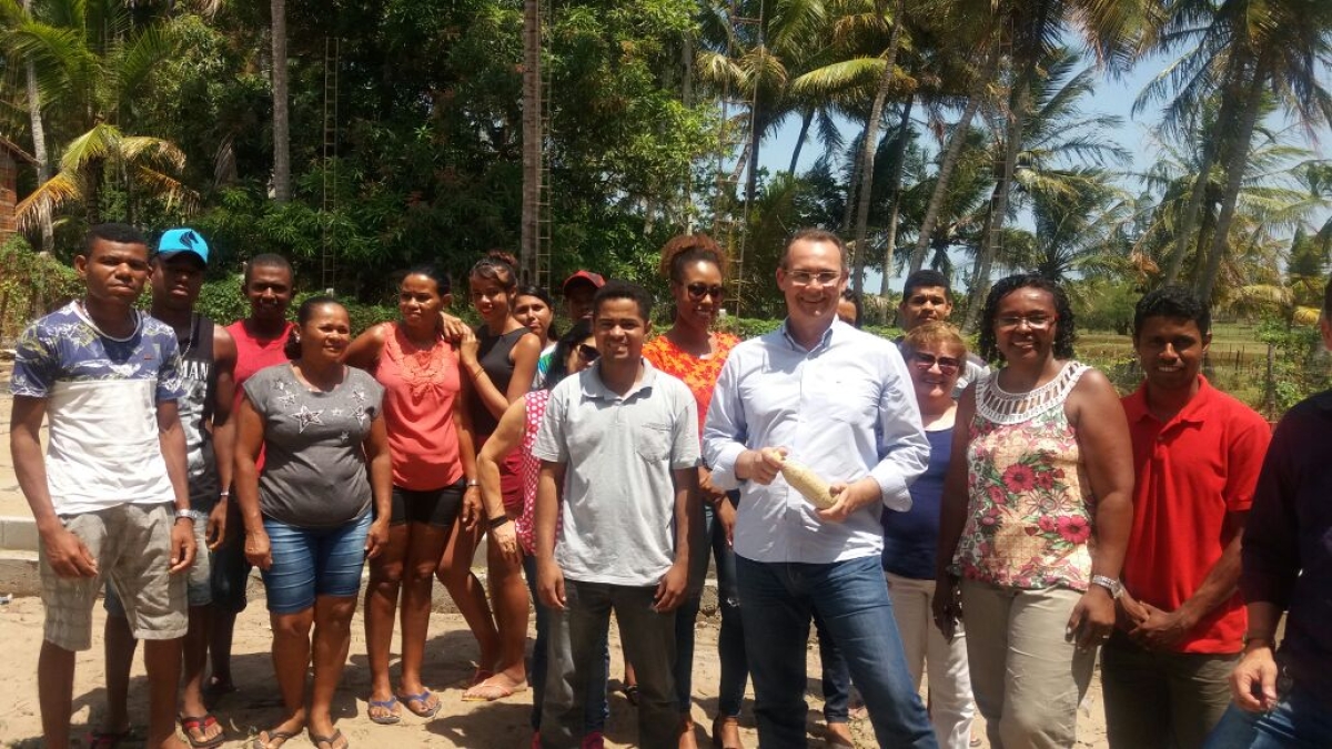 Brejo Grande faz de Sergipe segundo maior produtor de pólen apícola do Nordeste (Foto: Assessoria Seidh/SE)