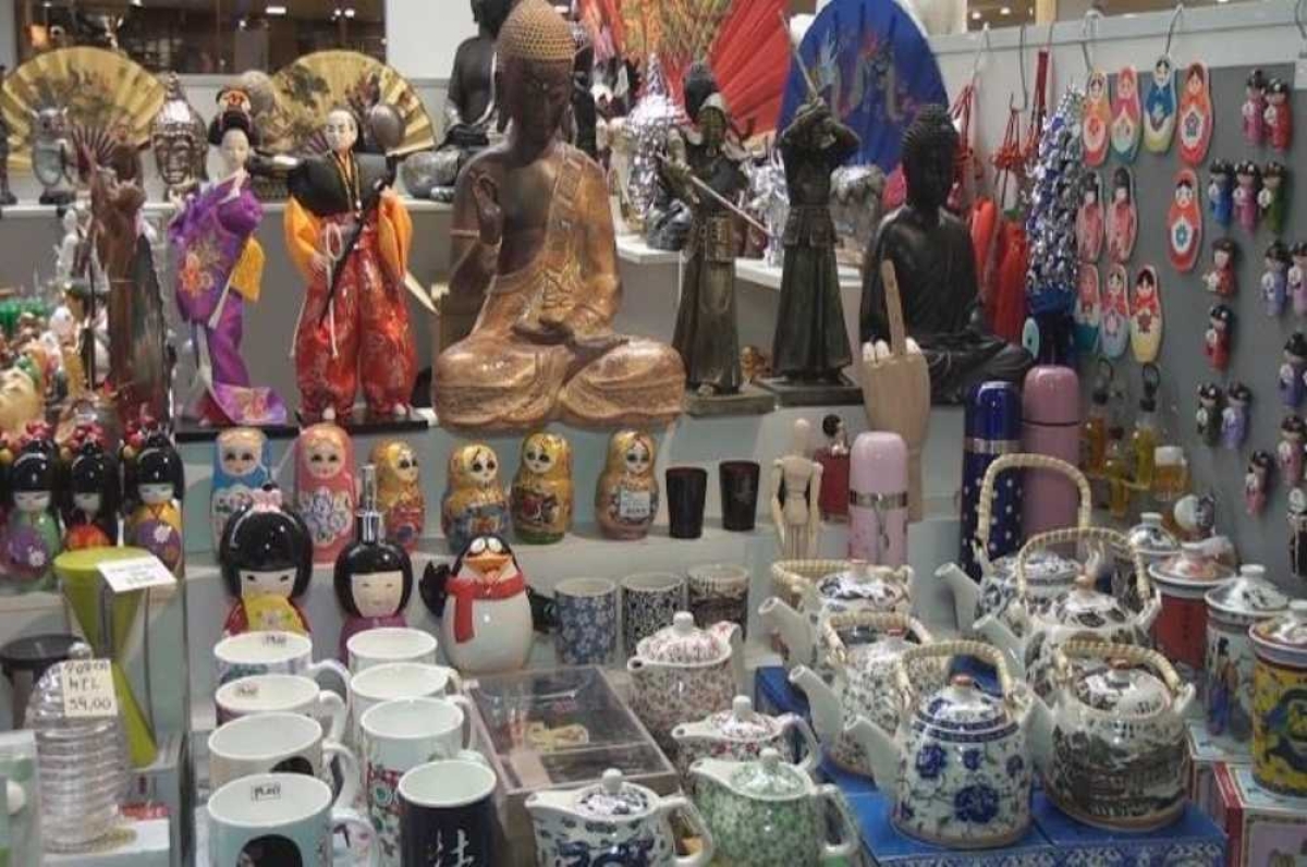 Produtos e iguarias ficarão à venda até o dia 3 de março no centro de compras (Foto: Portal Infonet) 