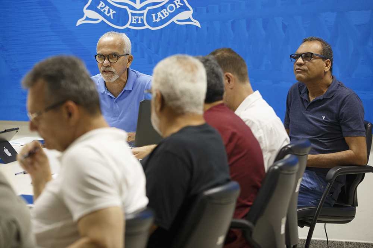 Prefeito de Aracaju reúne secretariado: foco total no alcance das metas da gestão (Foto: Marco Vieira/PMA)